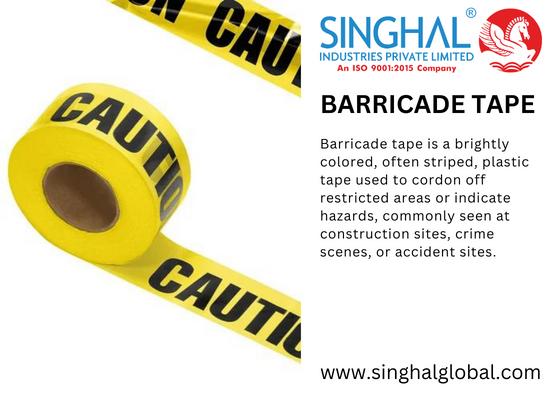 Ensuring Safety And Visibility: The Essential Role Of Barricade Tape