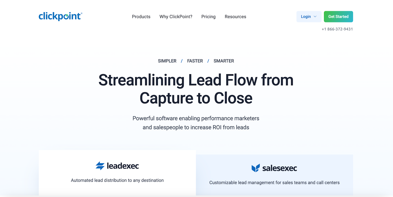 ClickPoint: Streamlining Lead Flow from Capture to Close