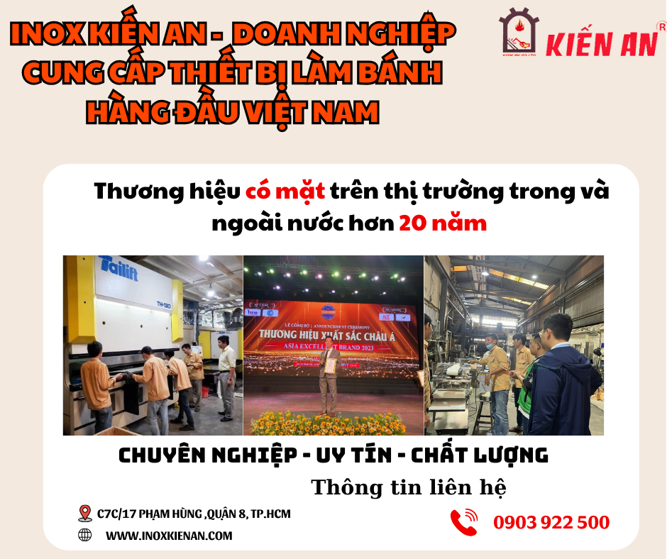 Kiến An - Địa chỉ cung cấp Máy Trộn Bột chất lượng 