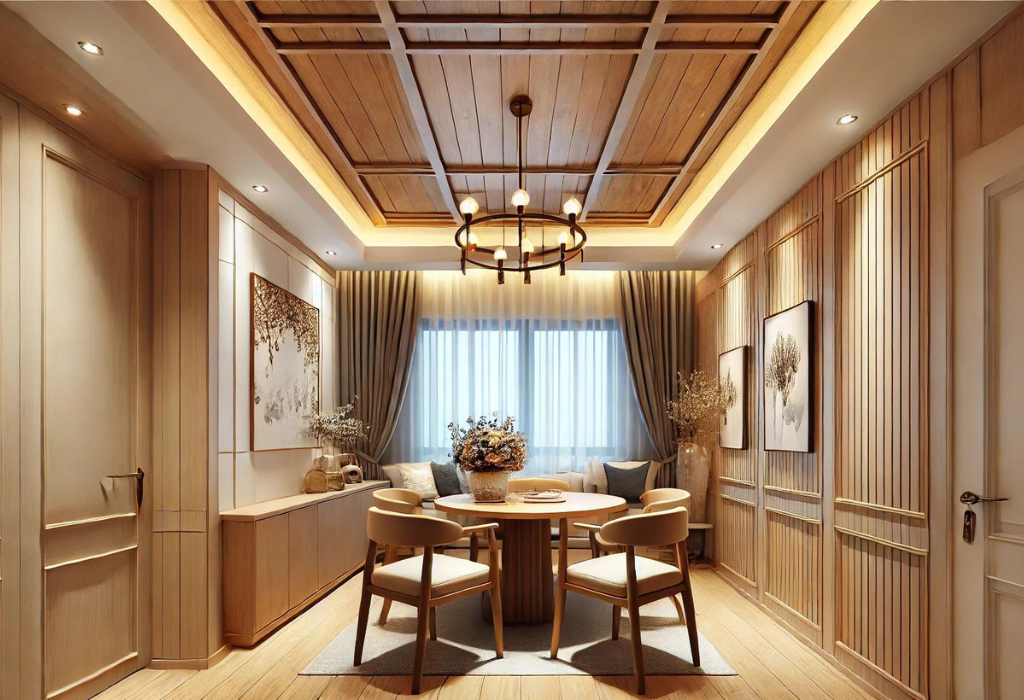 Small Dining Room Ceiling Design