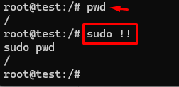 Execute Previous Commands with sudo