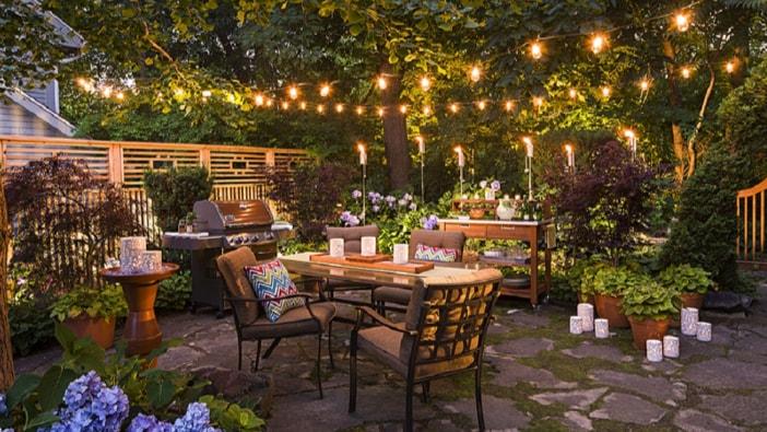 Outdoor String Light Ideas