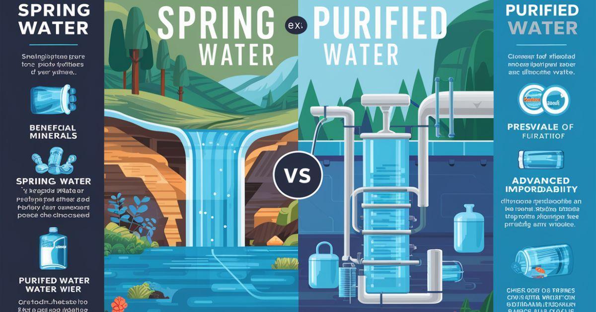 Spring Water vs. Purified Water: What's the 10 Difference?