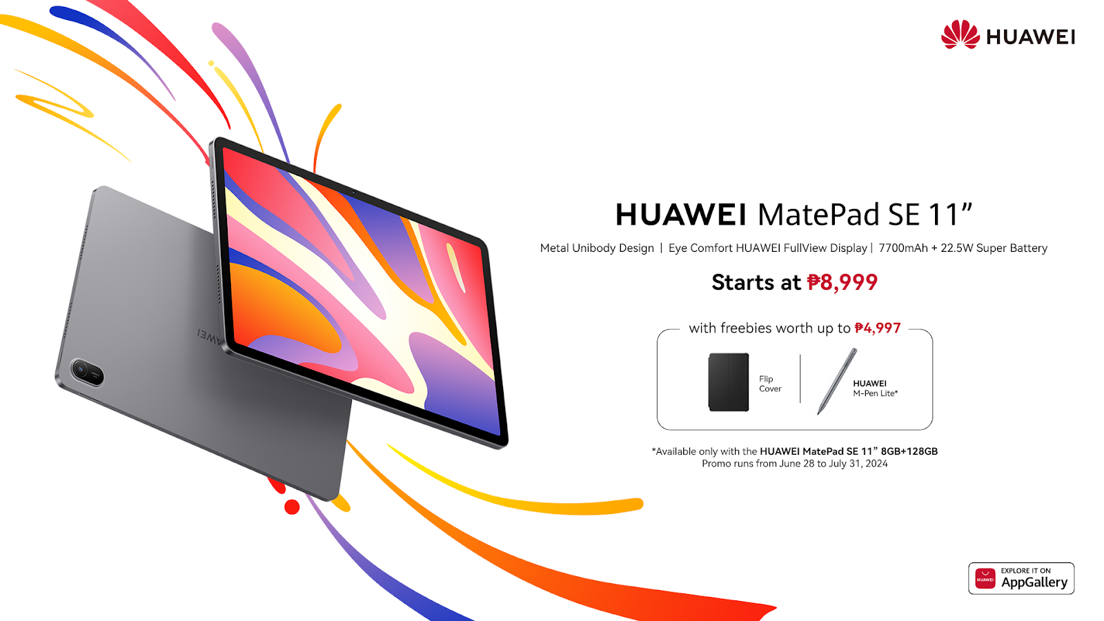 Get PC-Like Productivity Minus the Heavy Weight with the New HUAWEI MatePad11.5”S, Yours Starting at PHP 24,999