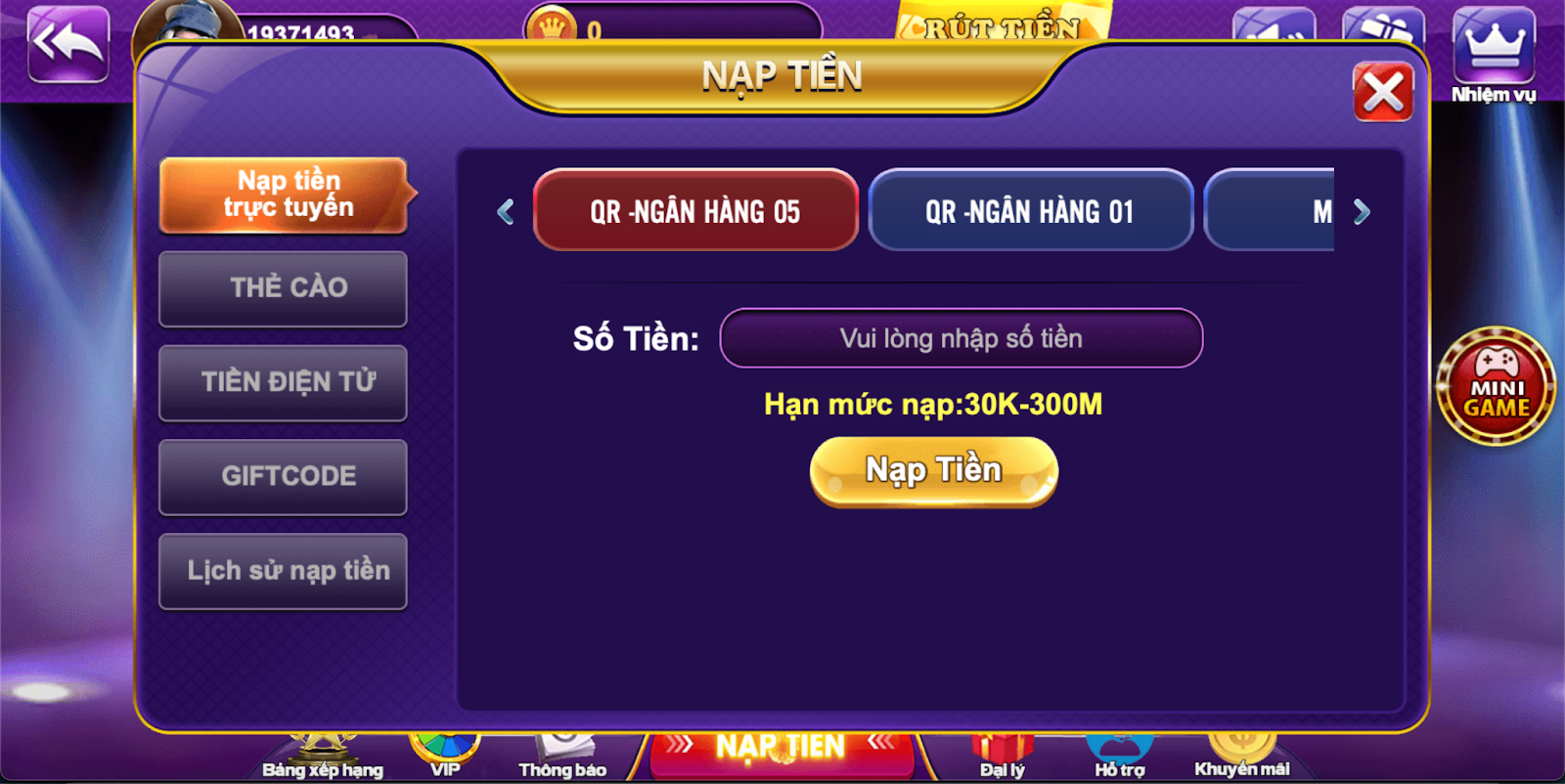 Hãy cân nhắc tài chính và tiêu chuẩn cổng game trước khi nạp