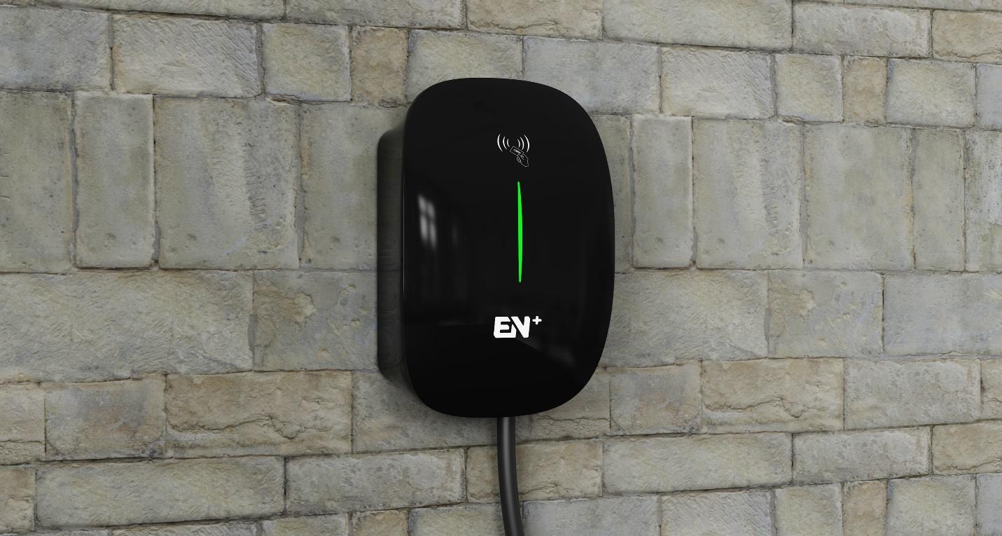 A black box on a brick wall

Description automatically generated