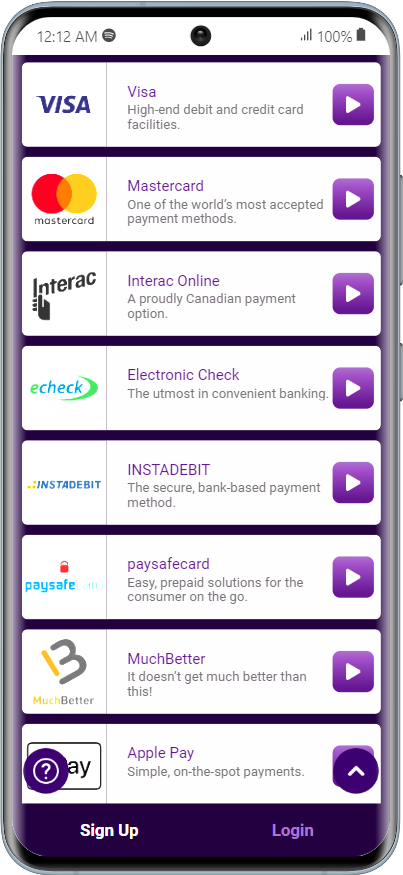 Payment Methods