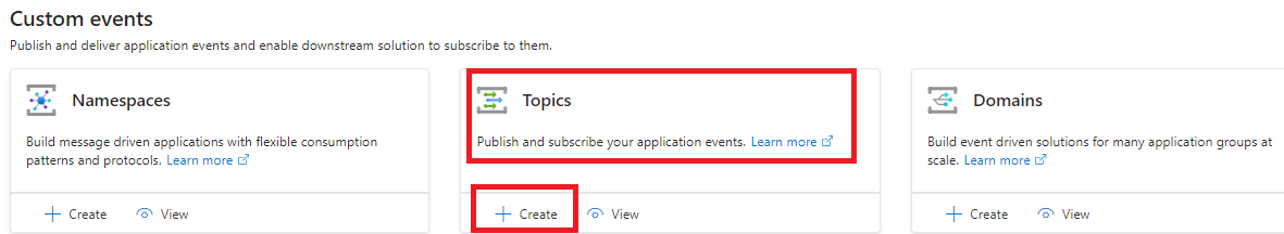 create custom events