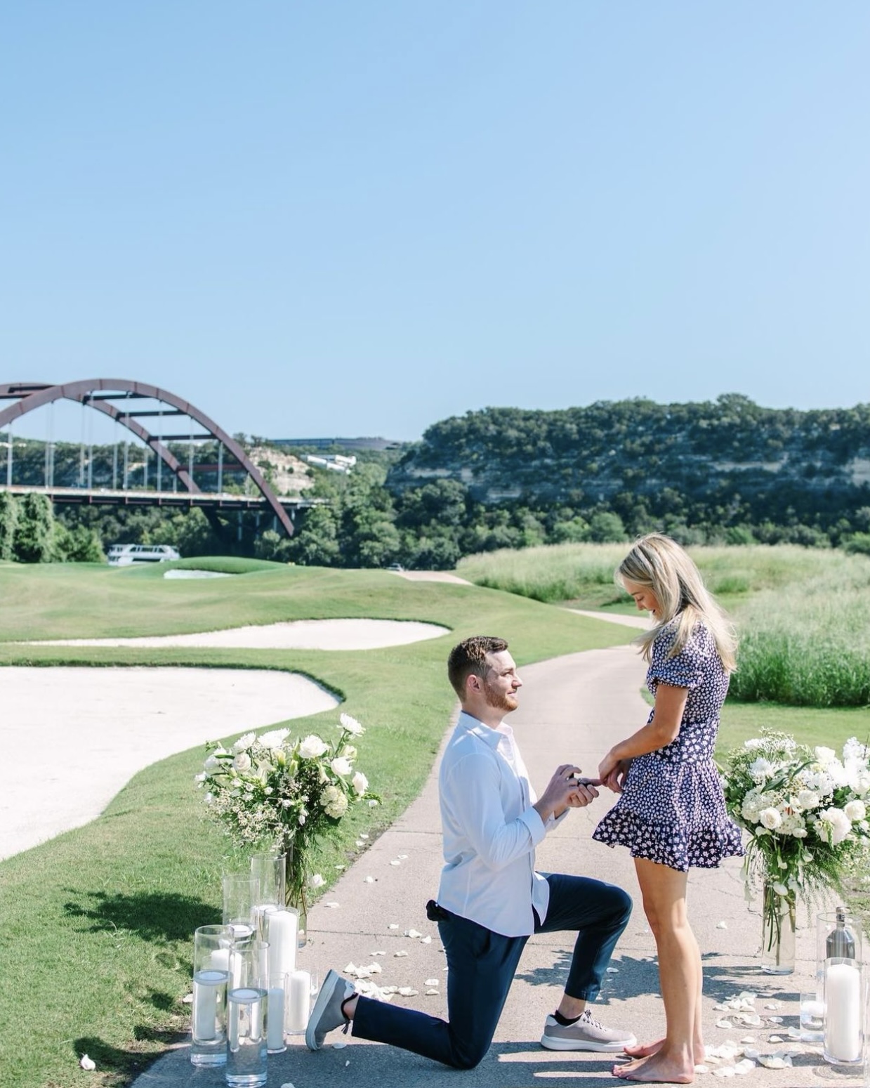 Engagement Ring Austin, Texas Proposal