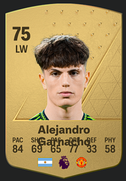 Alejandro Garnacho’s base EA FC 24 card