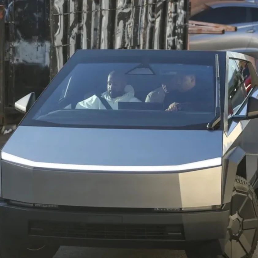 Kanye West Tesla Truck