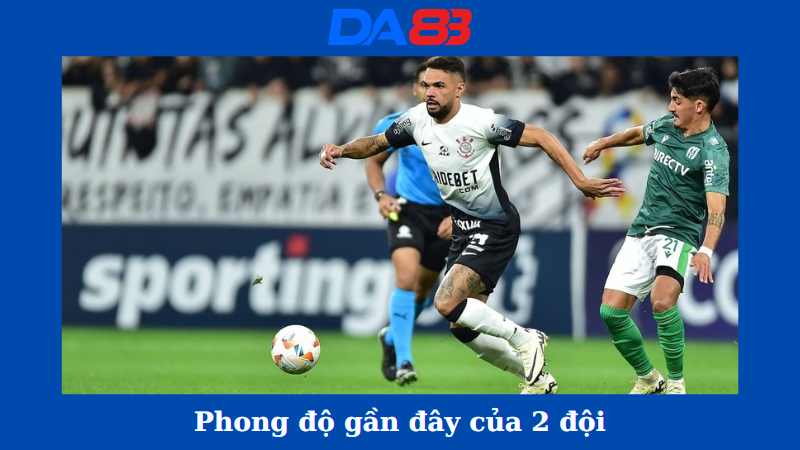 Phong độ của Corinthians vs Criciuma