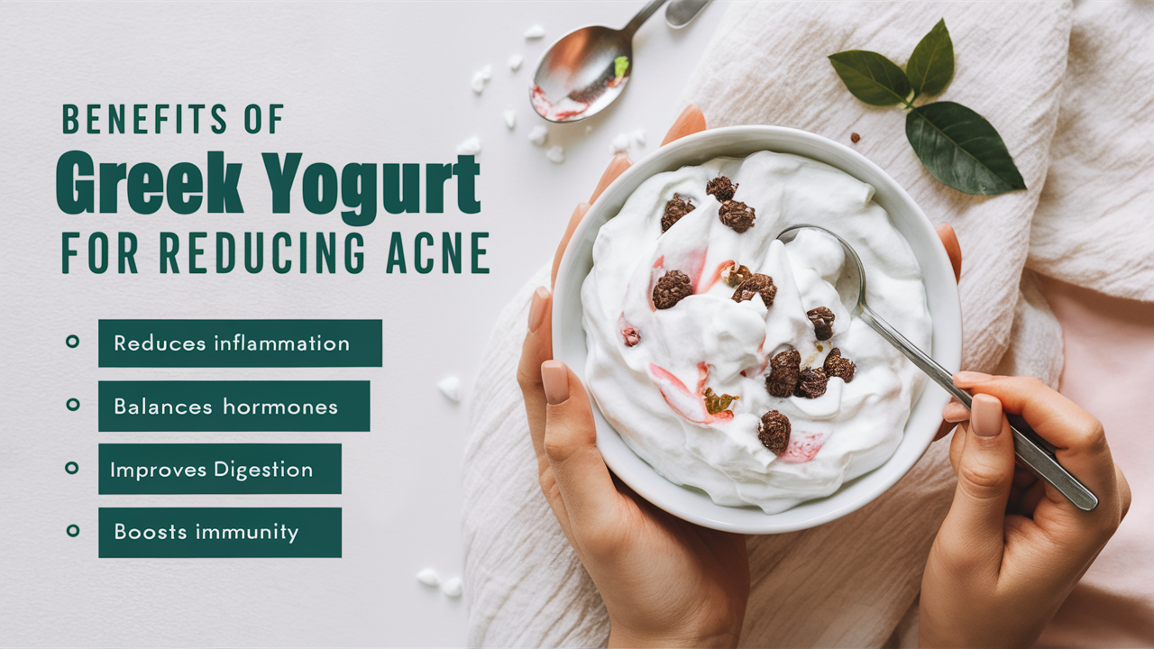 Benefits of Greek Yogurt for Reducing Acne