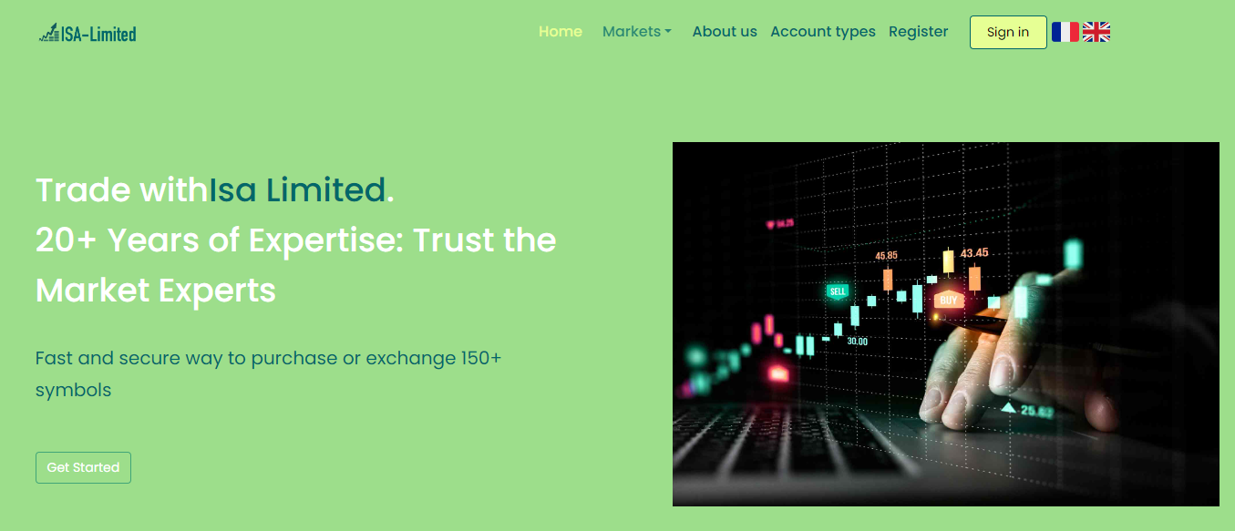 trading with ISA Limited