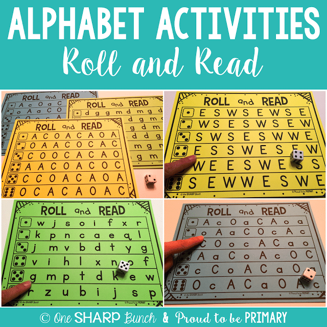 Encourage letter identification, sound recognition and letter fluency with these differentiated alphabet activities, perfect for small group instruction, guided reading groups or literacy centers! Foster early phonics and phonemic awareness skills with the FREE printable resource!