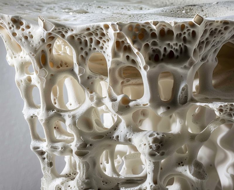 Mycelium is a fungal material grown specifically for construction and other applications. Derived from the root structure of mushrooms, mycelium is cultivated to create a sustainable and eco-friendly building material.