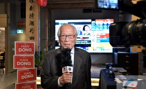为北京代言的加拿大侨领陈丙丁其律师执照被暂停