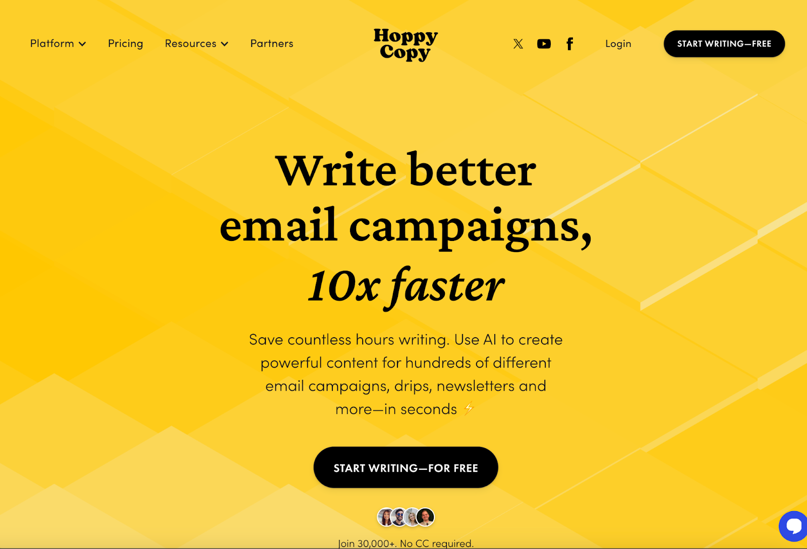 hoppy copy ai email assistant 