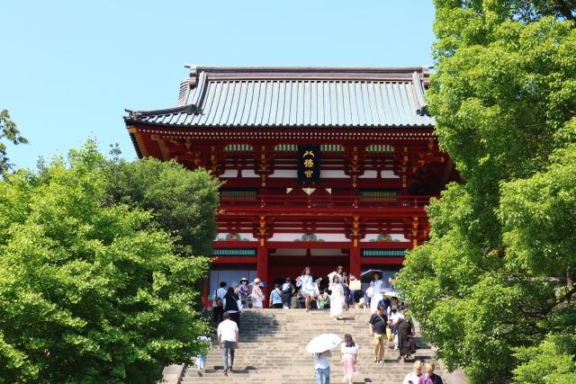 鶴岡八幡宮の写真。