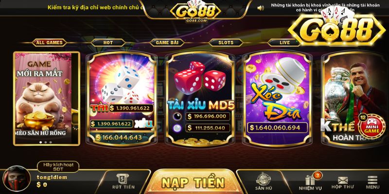 Tổng Hợp Link Vào Go88 2024 Chuẩn Nhất