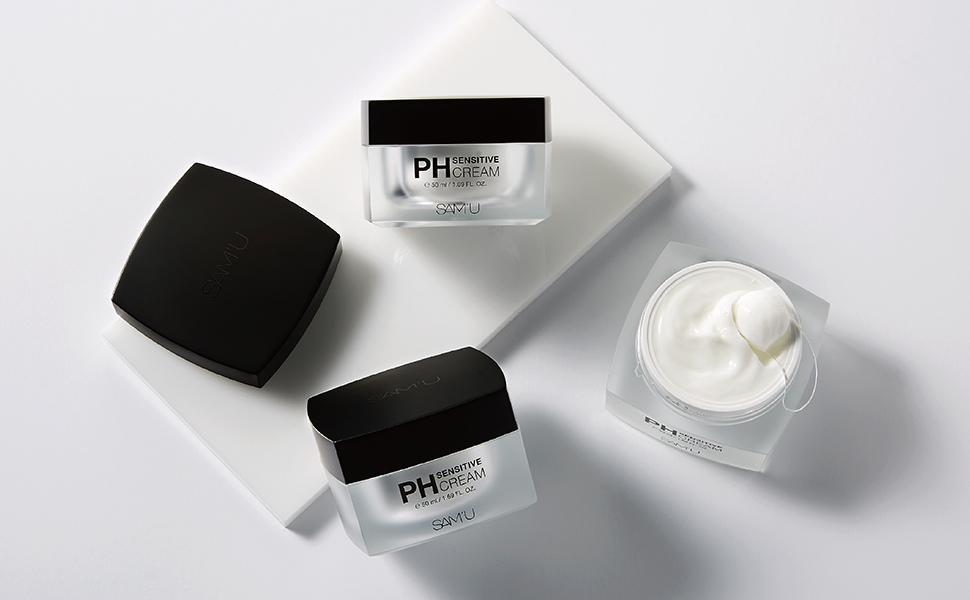 SAM’U pH Sensitive Cream - Kem dưỡng ẩm da với công thức độc đáo