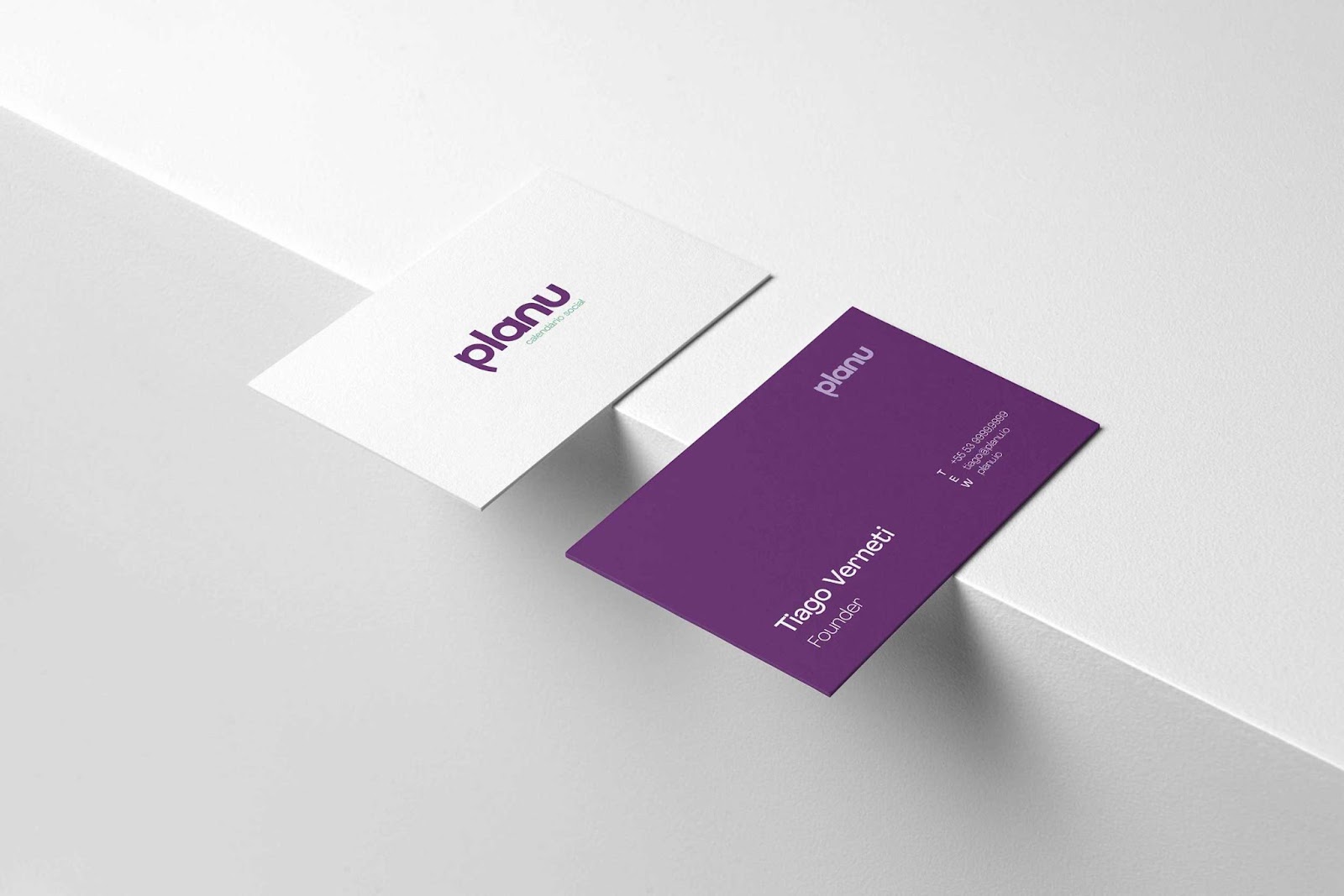 Artifact from the Branding for Planu: Rethinking Social Calendar Apps article on Abduzeedo