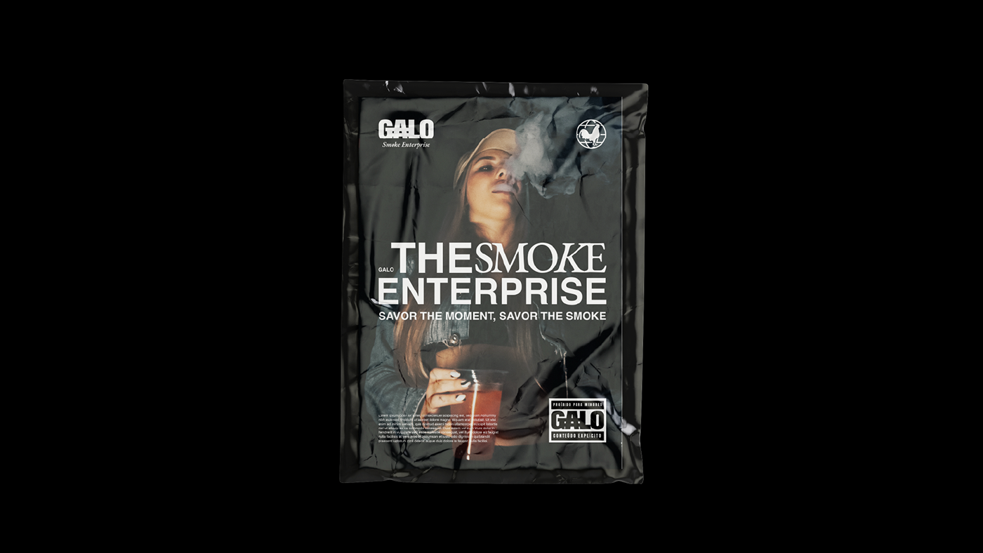 Artifact from the Galo Smoke: Branding and Visual Identity Rooted in Urban Culture article on Abduzeedo