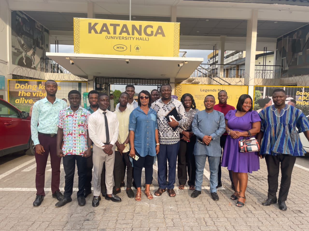 University Hall I Administration and JCRC Undertake Study Visit to KNUST, University of Energy and Natural Resources - Sunyani