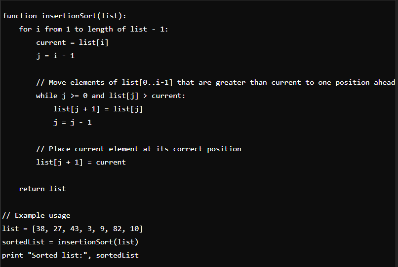 Insertion Sort Mastering: The Most Useful Sorting Simplified