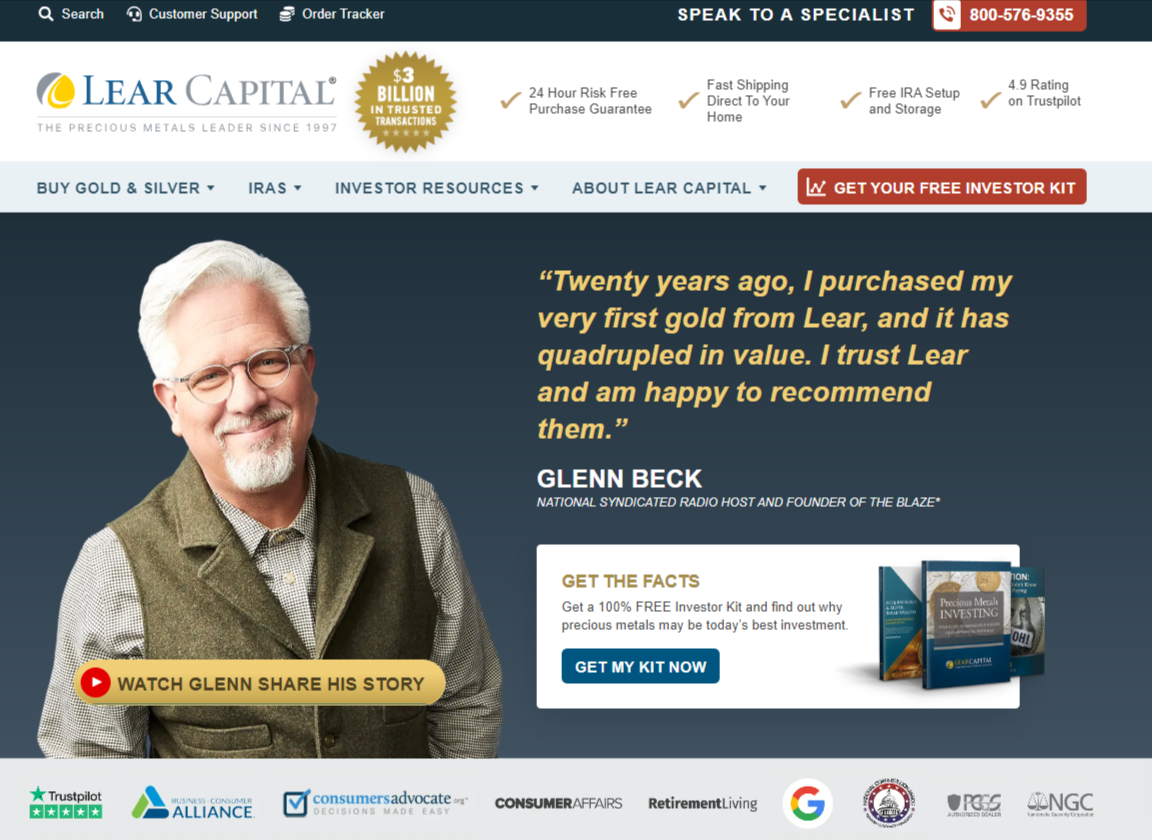 Lear Capital complaints website
