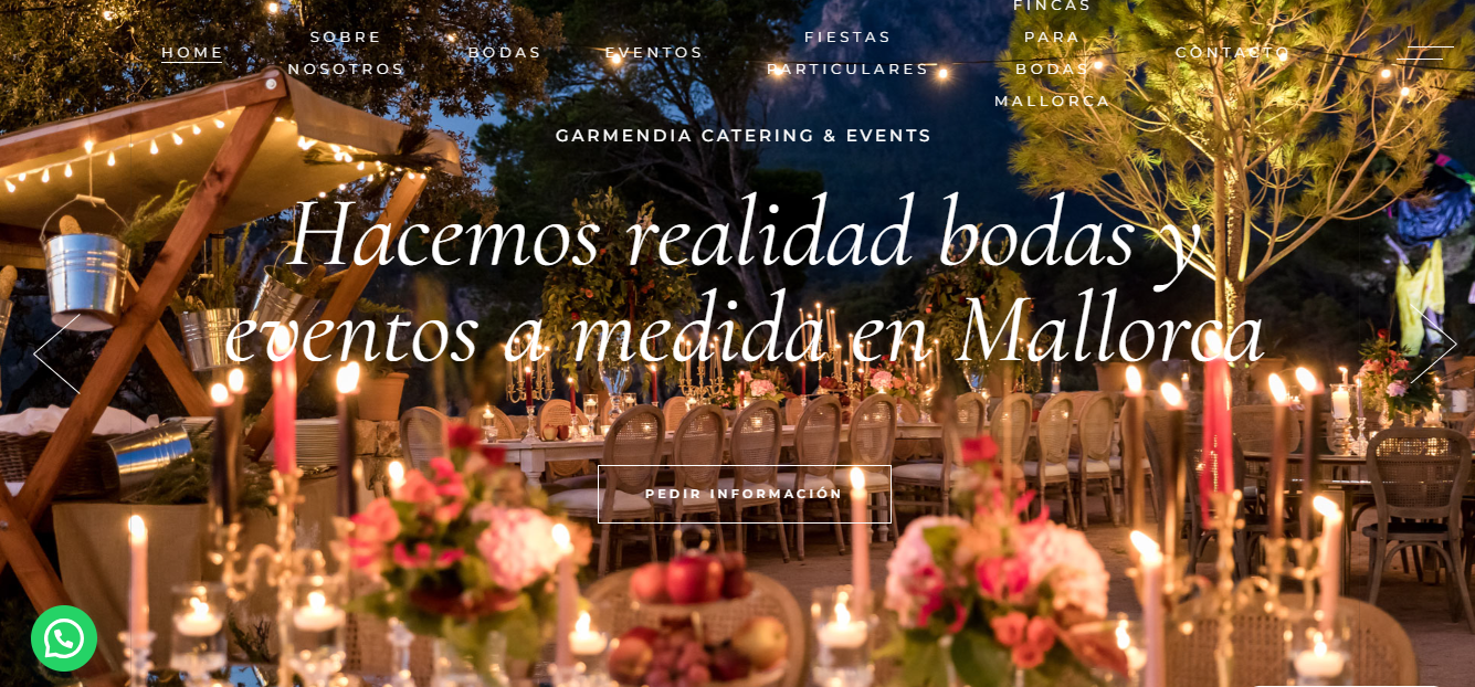 Catering para eventos en España con ingredientes frescos y de calidad.
