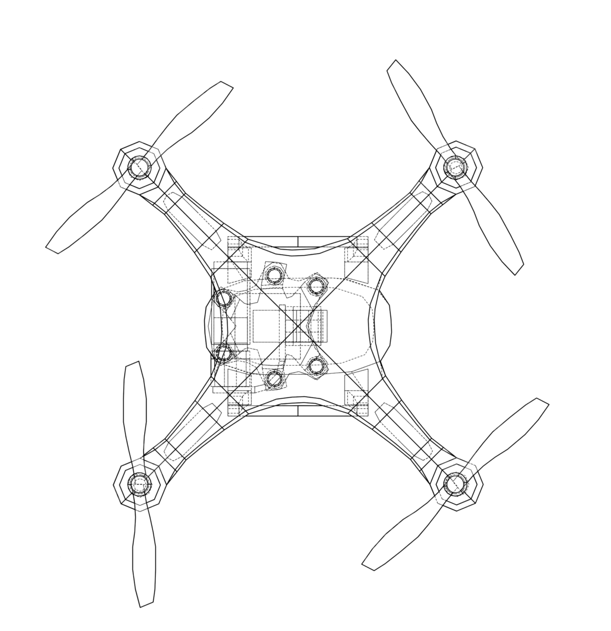 Drone frame or chassis