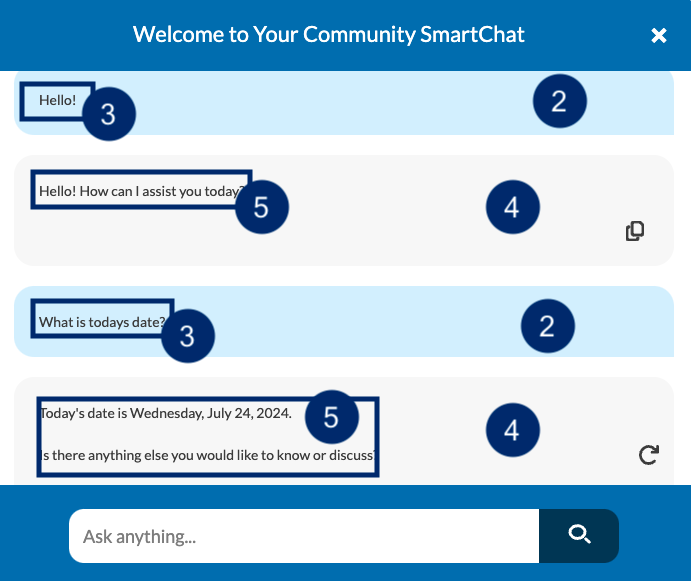 SmartChat Body Configuration Options - Front End