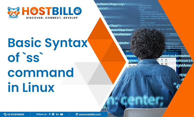 Basic Syntax of `ss` Command in Linux