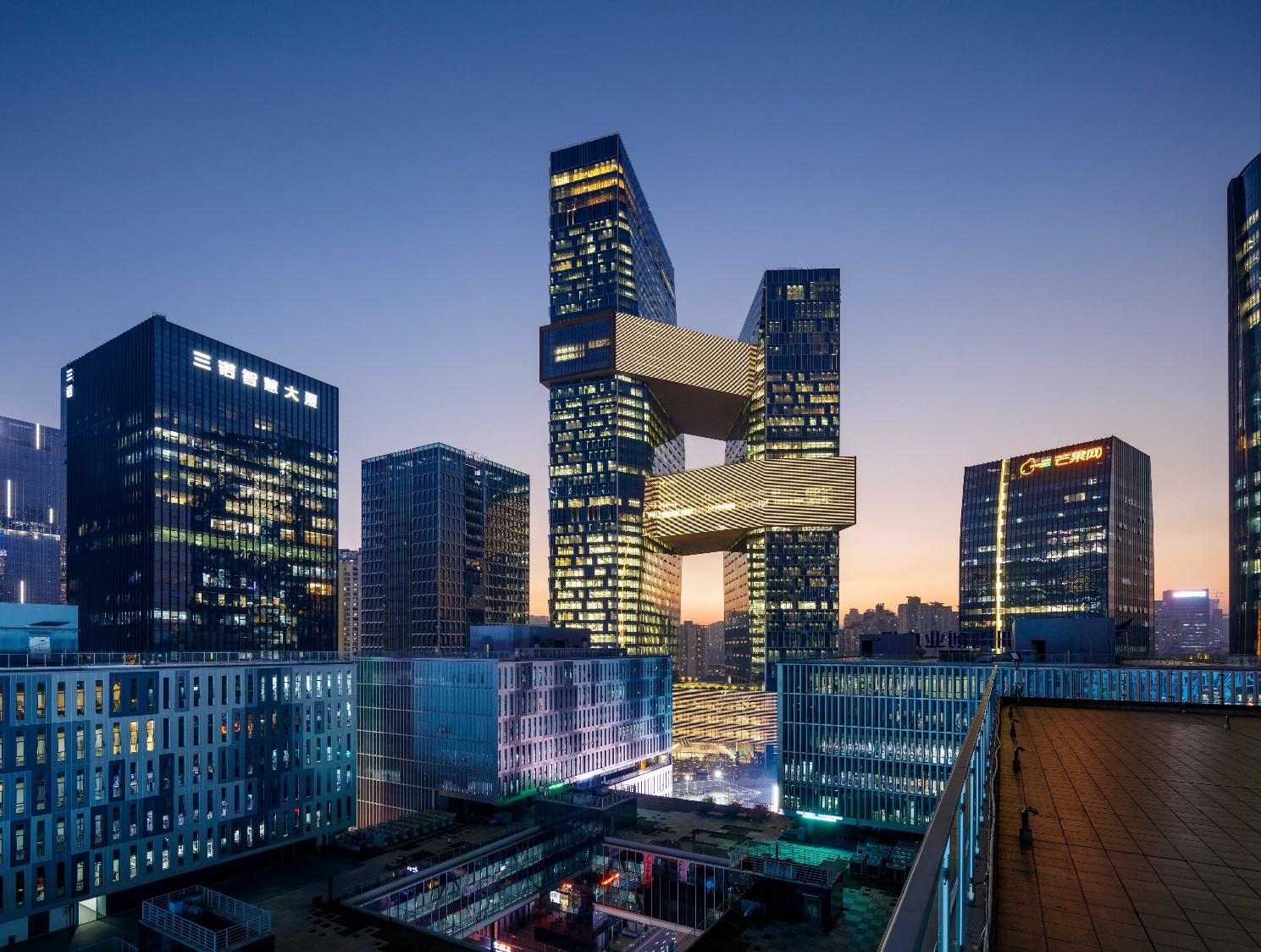 Inside new Tencent headquarters in Shenzhen, China