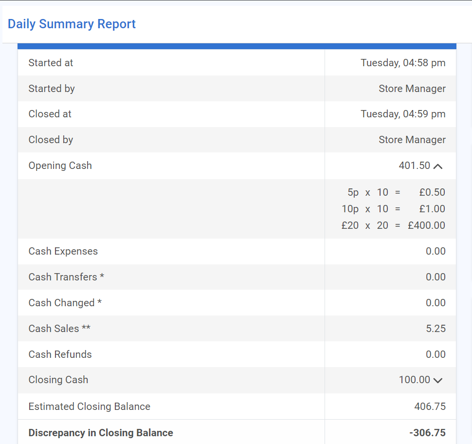 How to Enable and Use the Cash Count Feature in POS.