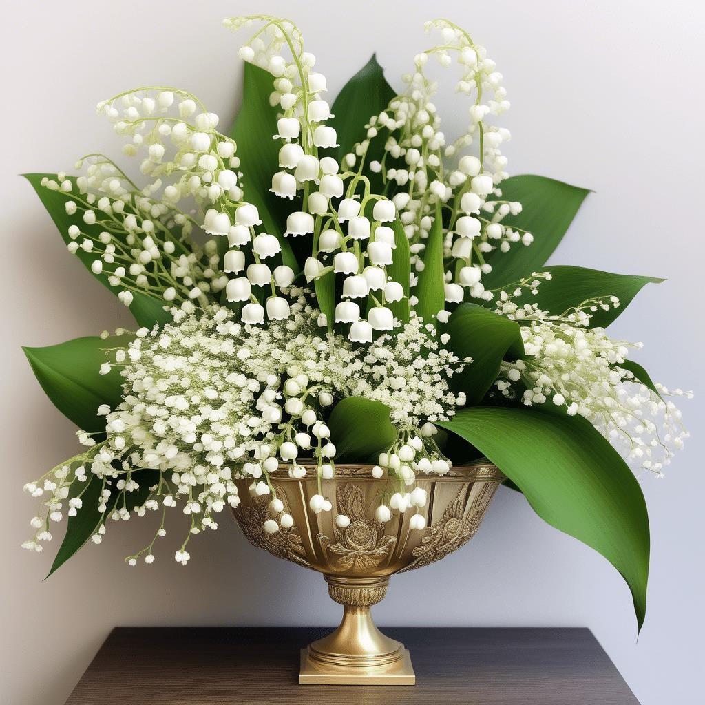 A vase of white flowers  Description automatically generated