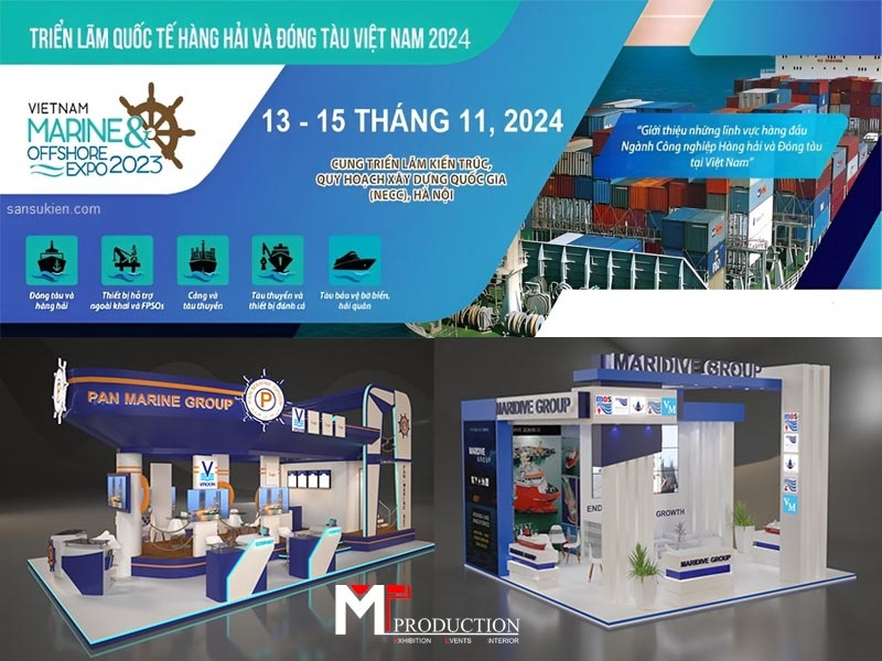 Thi công gian hàng triển lãm VIMOX 2024