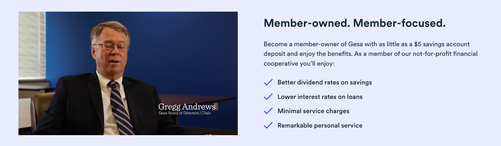 How to become a Gesa credit union member