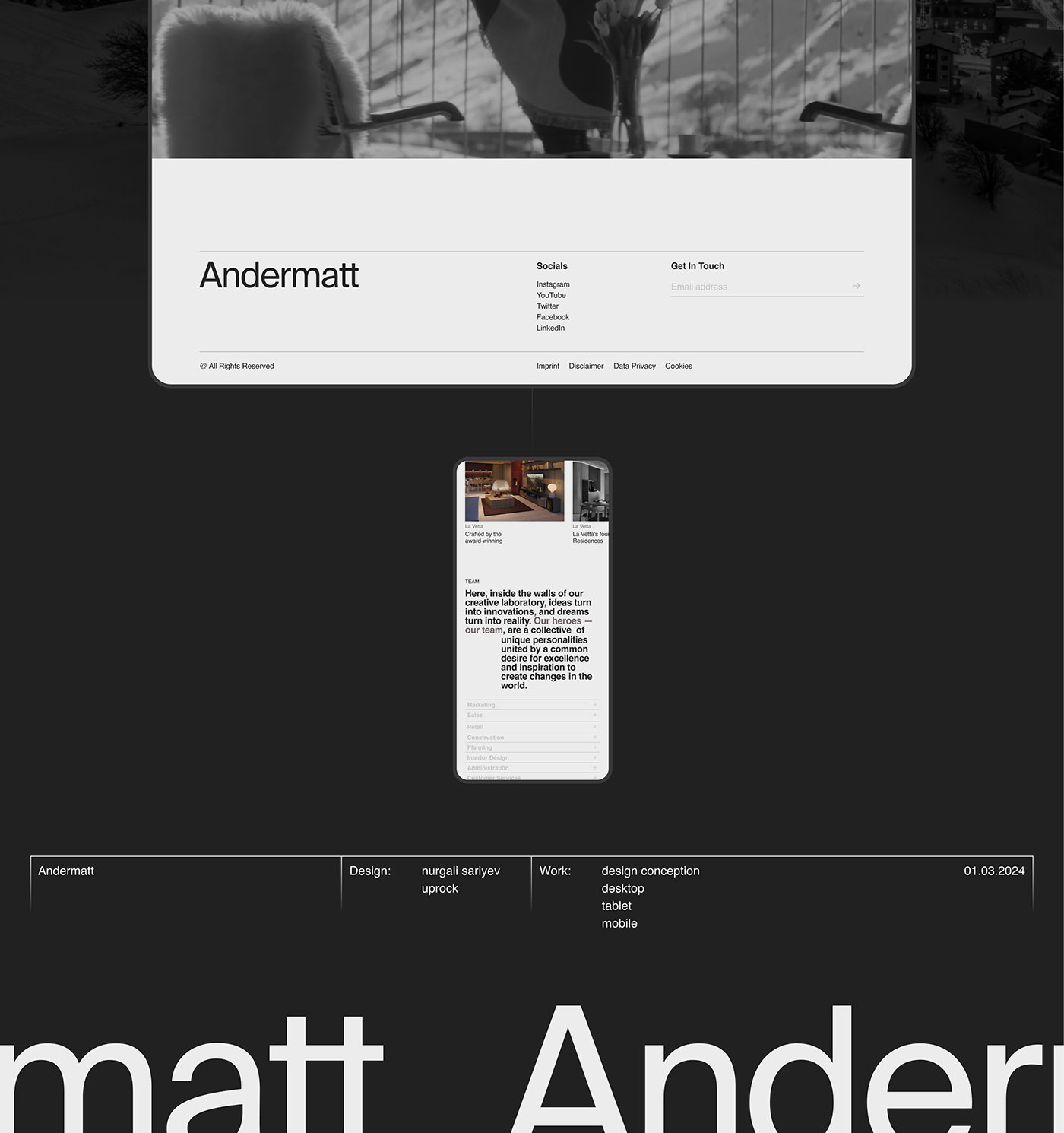 UI/UX Web Design  ux/ui user interface user experience landing page clean minimal Minimalism