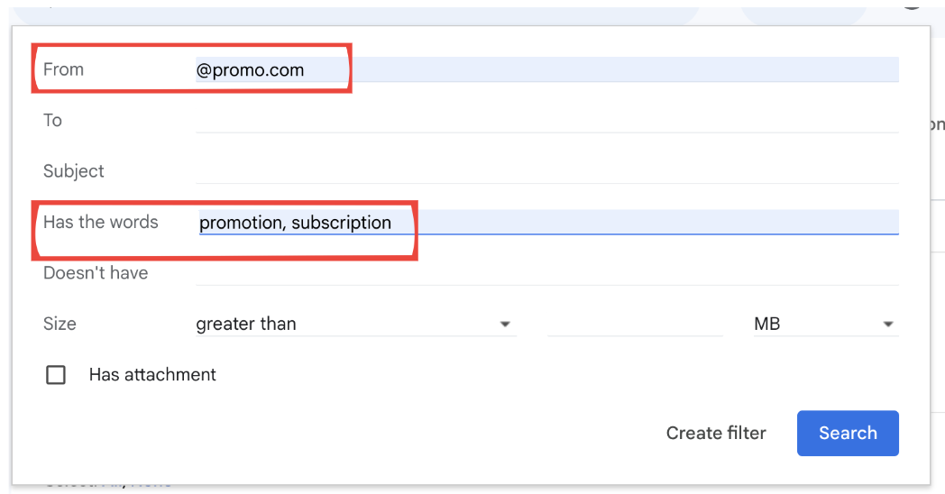 adding field criteria