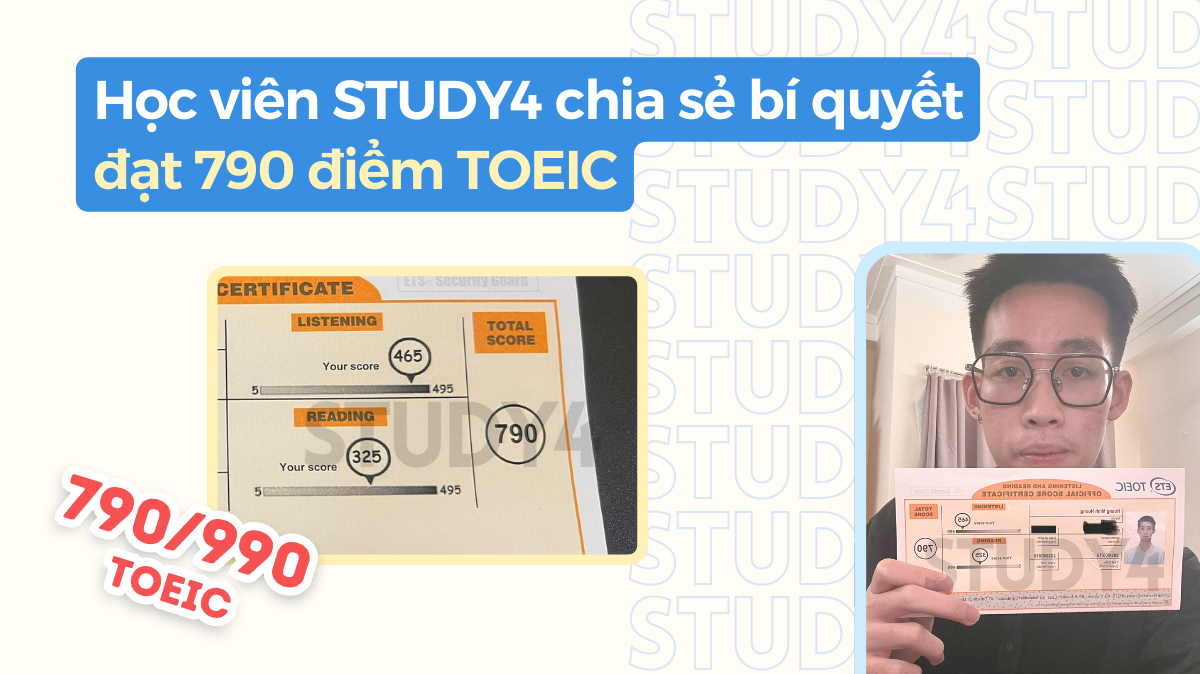 review khóa toeic study4