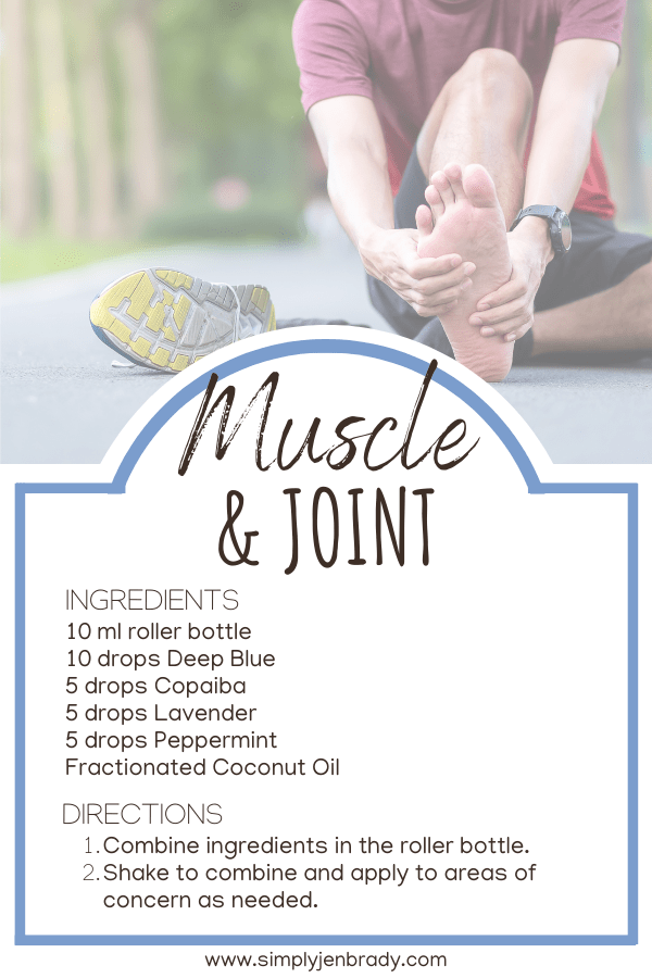 A DIY roller recipe for muscle and joint relief.