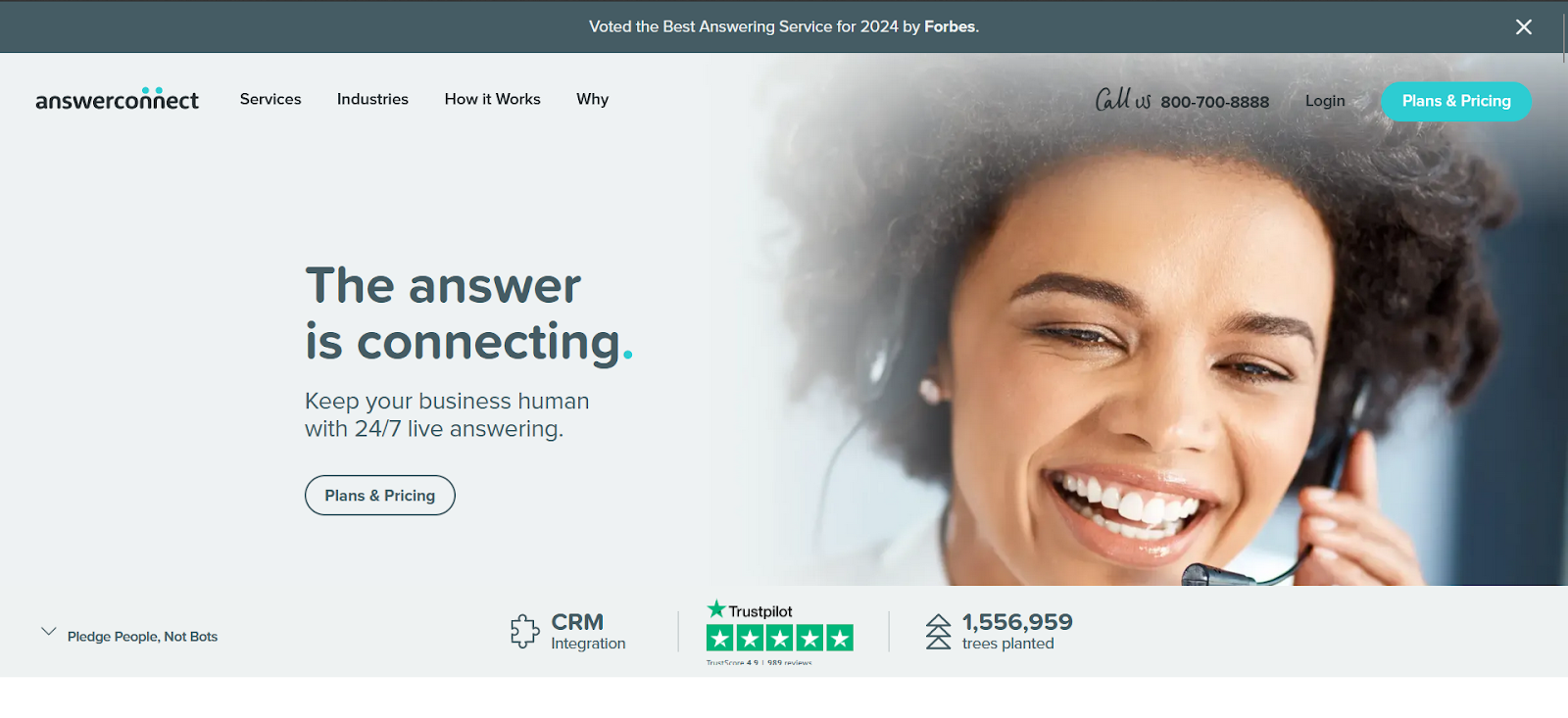 AnswerConnect - Virtual Receptionist Companies