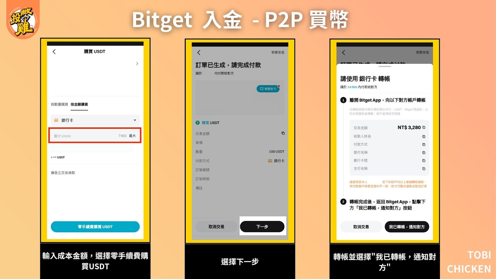 Bitget 交易所出入金教學：Bitget 入金教學、Bitget 出金詳細步驟