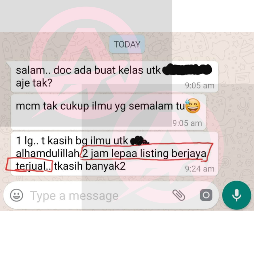 testimoni dari student Dr Zul Export Oversea Acdemy UTHM