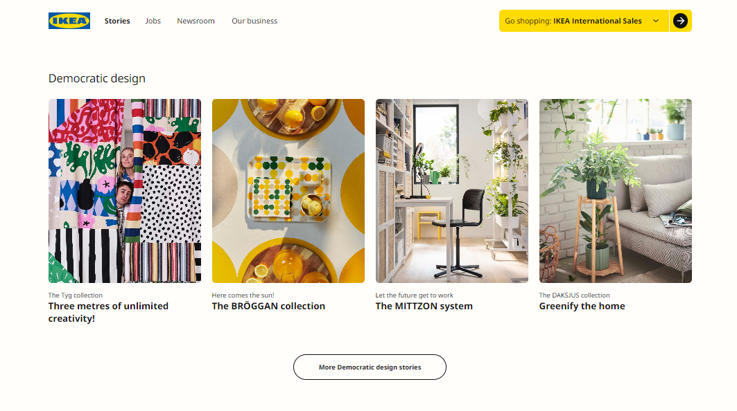 IKEA blog - one of the best brand blogs