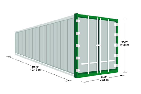 Shipping Container Sizes