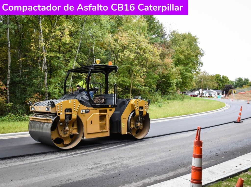 Catálogo Compactador de Asfalto CB16 Caterpillar