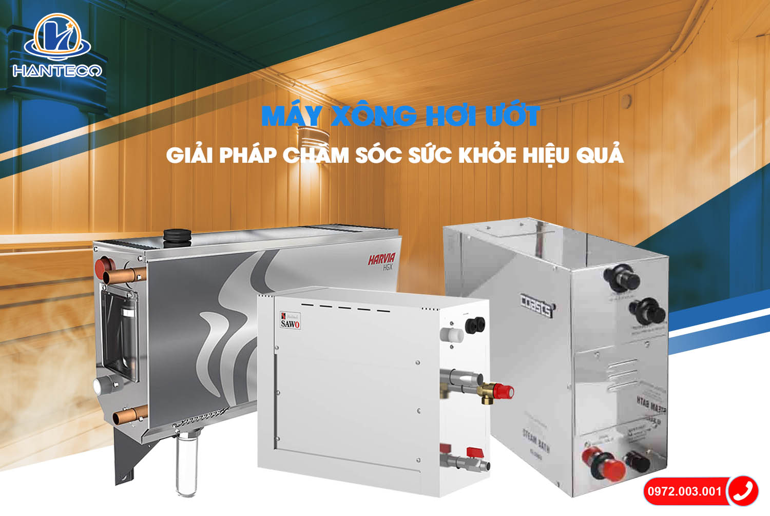 Tận hưởng thư giãn tuyệt đối với máy xông hơi ướt Sawo